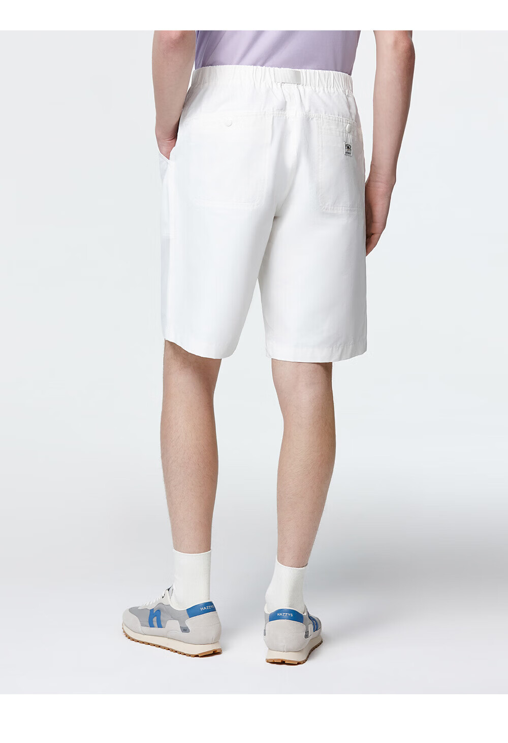 HAZZYS Men's 2026 Summer PHIZ Sporty Casual Woven Shorts with Buckle Belt Unisex 11
